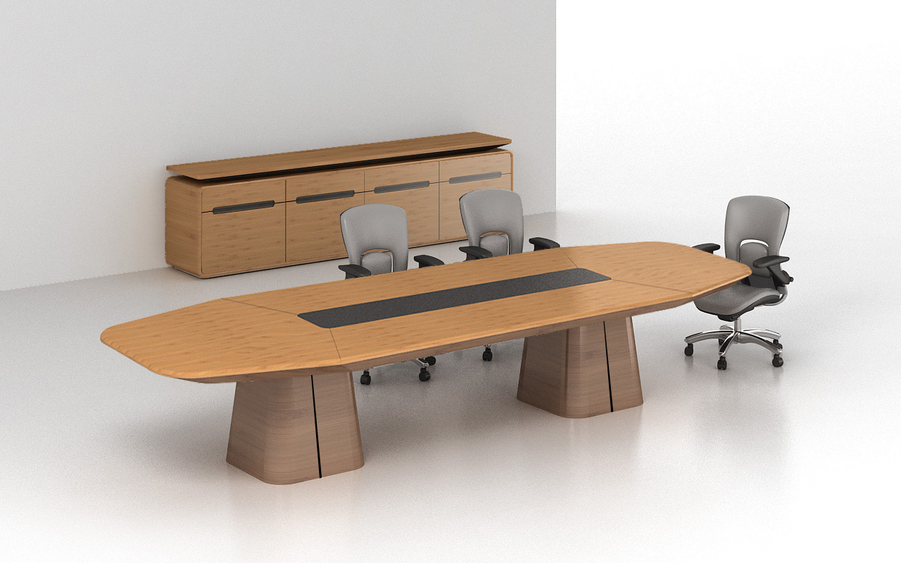  , Bamboo Conference Table, Solid Bamboo Furniture, Bamboo Cabinet